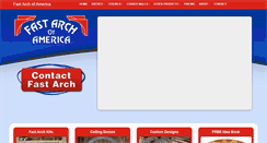 Desktop Screenshot of fastarchofamerica.com